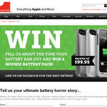 Win a Mophie Helium Battery Case!