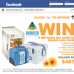 Win a mother's day domestic Waeco cool pack!