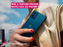 Win a Moto G34 Mobile Phone
