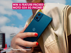 Win a Moto G34 Mobile Phone