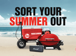 Win a Motorised Cooler, Bluetooth Speaker & Weber Baby Q