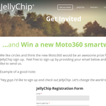 Win a Motorola Moto360 Smartwatch - JellyChip