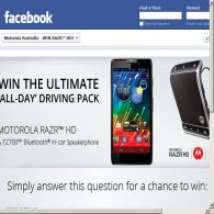 Win a Motorola RAZR HD & TZ700 Bluetooth In-Car Speakerphone!