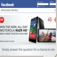 Win a Motorola RAZR HD handset