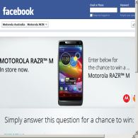 Win a Motorola RAZR M handset!
