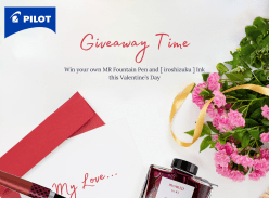 Win a MR3 Fountain Pen and a Bottle of Iroshizuku Ink