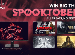 Win a MSI Optix MAG274QRF-QD 165hz IPS Gaming Monitor and Selection of Games