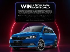Win a MY19 Skoda Fabia Monte Carlo!