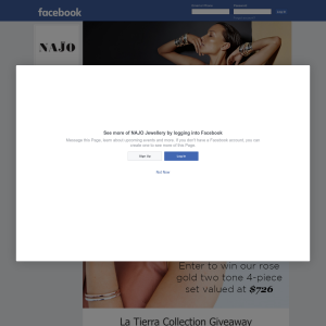 Win a 'NAJO Jewellery' rose gold two tone 4-piece set, valued at $726! - NAJO Jewellery