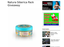 Win a Natura Siberica Pack