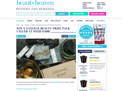 Win a natural beauty prize pack
