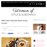 Win a Nescafe Dolce Gusto Circolo Machine - Woman of Style & Substance