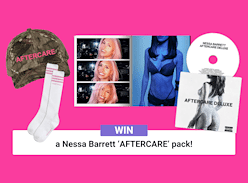 Win a Nessa Barrett Aftercare Prize Pack with a Zine, Hat and Socks