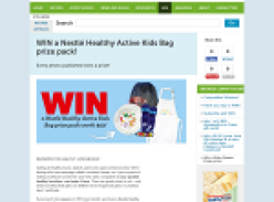 Win a Nestle Healthy Active Kids Bag prize pack!