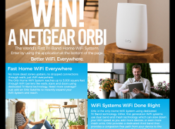 Win a Netgear Orbi!