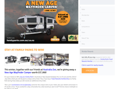 Win a New Age Wayfinder Camper