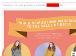 Win a new autumn wardrobe to the value of $1,000!