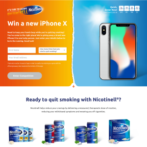 Win a new iPhone X