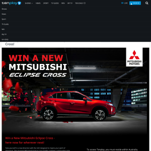 Win a new Mitsubishi Eclipse Cross