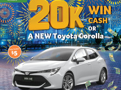 Win a New Toyota Corolla or $20K Cash