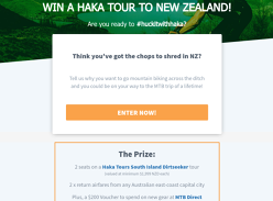 Win a New Zealand Adventure Escape for 2