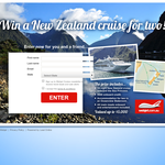 Win a New Zealand cruise for 2!