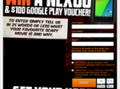 Win a Nexus 7 Tablet + a $100 Google Play gift voucher!