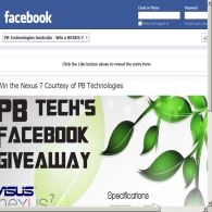 Win a Nexus 7 tablet! - PB Technologies