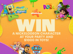 Win a Nickelodeon Character Appearance at Your Party