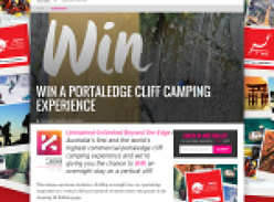 Win a night at the world's highest commercial Portaledge cliff camp!