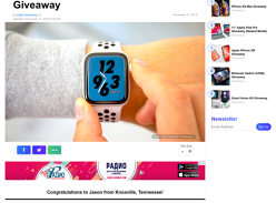 Win a Nike+ Apple Watch Series 4 worth $429