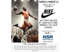 Win a Nike gift pack worth $500!