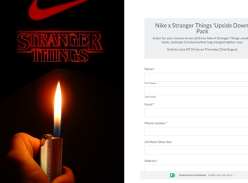 Win a Nike X Stranger Things Sneaker Prize Pack