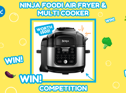 Win a Ninja Air Fryer and Multi Cooker