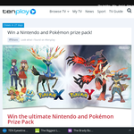 Win a Nintendo & Pokemon prize pack!