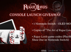 Win a Nintendo Switch and Rogue Lords Prize Pack or 1 of 9 Rogue Lords Prize Pack