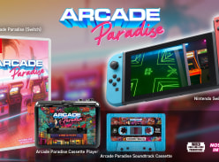 Win a Nintendo Switch, Arcade Paradise, Cassette Player & Soundtrack Cassette