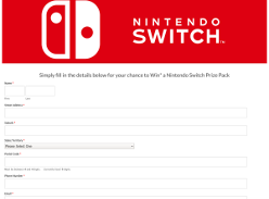 Win a Nintendo Switch prize pack!