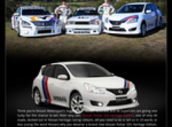Win a Nissan Pulsar SSS Heritage Edition!
