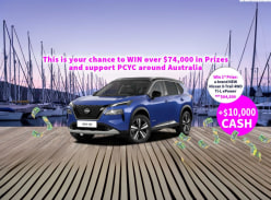 Win a Nissan X-Trail Ti-L Hybrid & $10K Cash