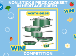 Win a Non Stick 5 Piece Cook Set