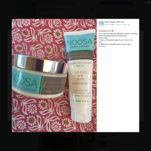Win a 'Noosa Organic Skin Care' Body Butter & Moisturiser! - Noosa Organic Skin Care