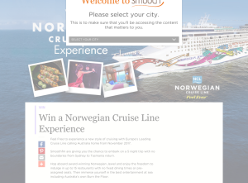 Win a Norweigian Cruise Line experience!
