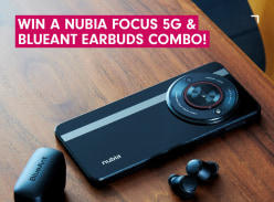 Win a Nubia Focus 5G Camera Phone & Earbuds Combo