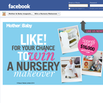 Win a nursery makeover valued at $16,000!