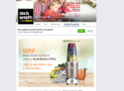 Win a NutriBullet Pro every day in December!