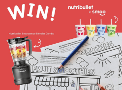 Win a Nutribullet Smartsense Blender Plus Smoothie Cups