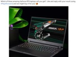 Win a NVIDIA GeForce RTX Powered Laptop of your Choice