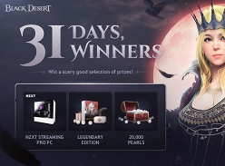 Win a NZXT Streaming Pro PC or 1 of 30 Black Desert Online Runner-up Prizes