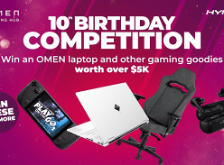 Win a OMEN 16 by HP Laptop, HyperX Cloud MIX buds, noblechairs HERO ST TX and more